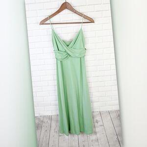 Gianni Bini Green Strappy Dress Women's Size Small